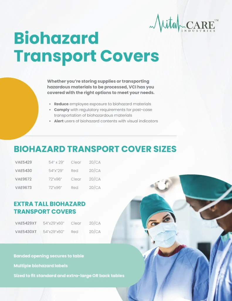 Biohazard Transport Covers